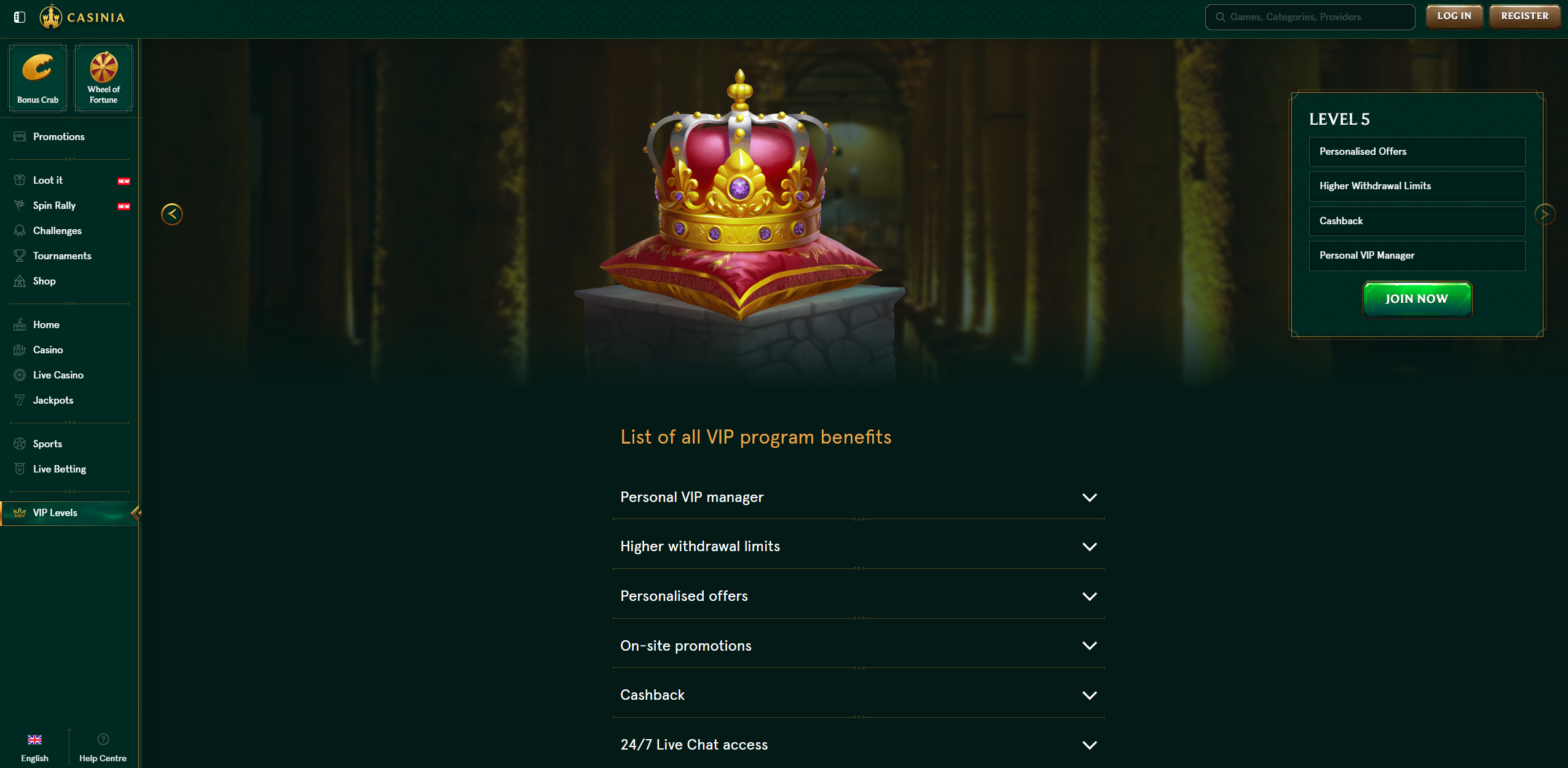 The VIP Program: What You Actually Unlock at Each Level