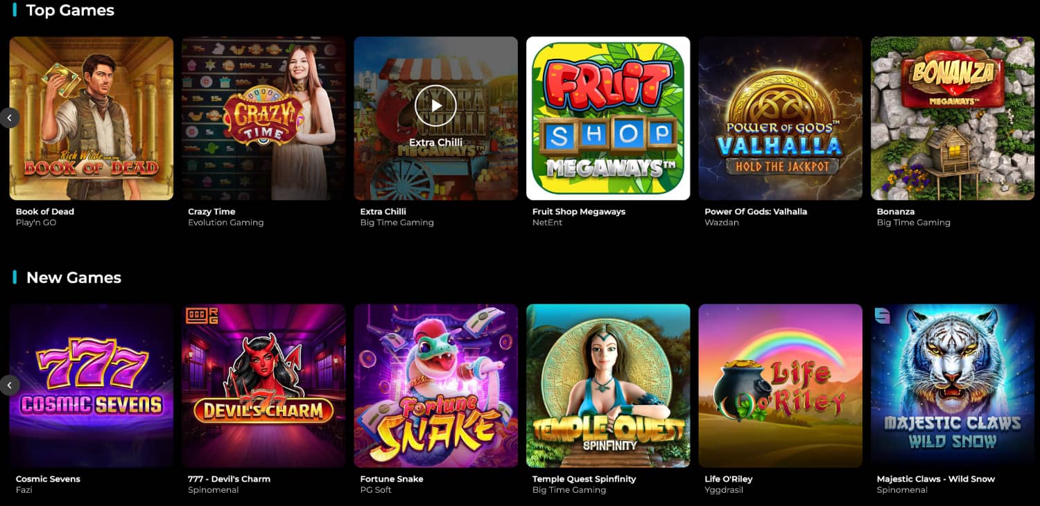 FestivalPlay online casino games