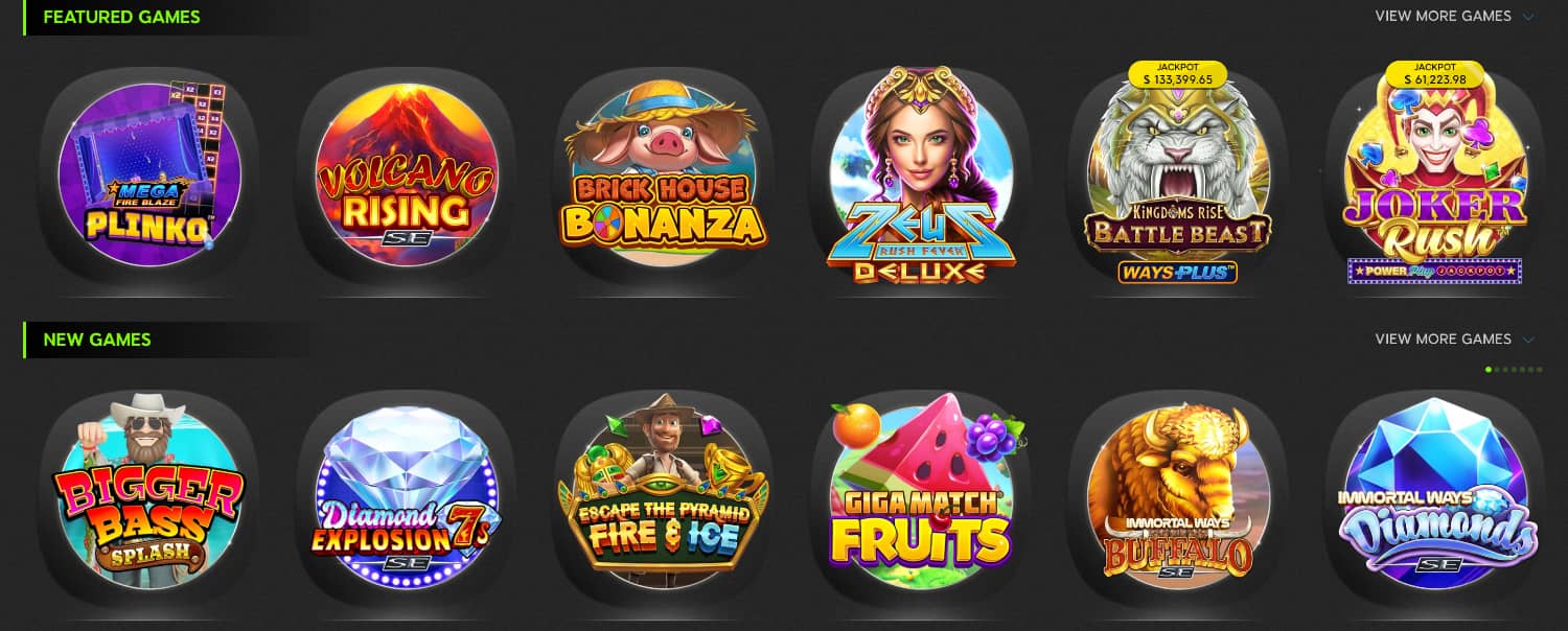 888 Casino Casino Games