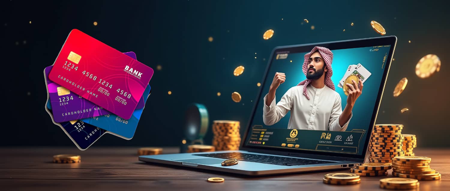 كازينوهات إنترنت تقبل بطاقات الائتمان