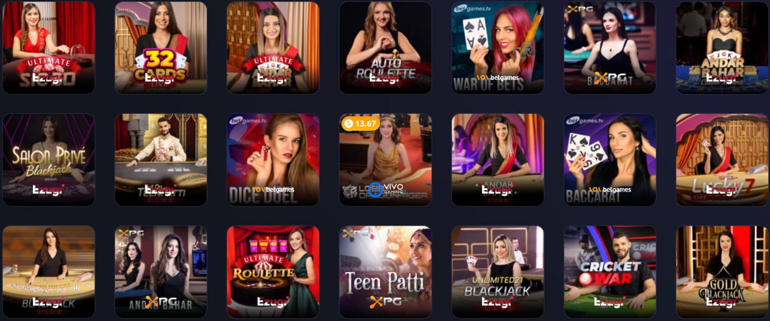 Vegasy Live Casino