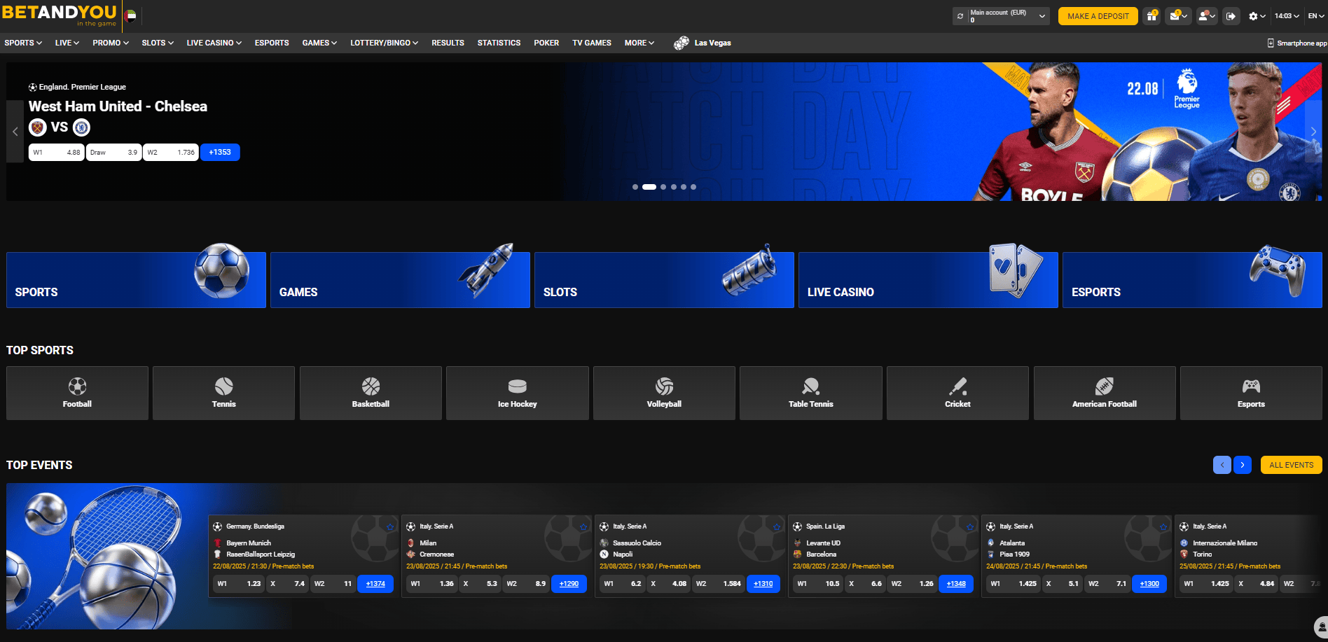 BETANDYOU homepage