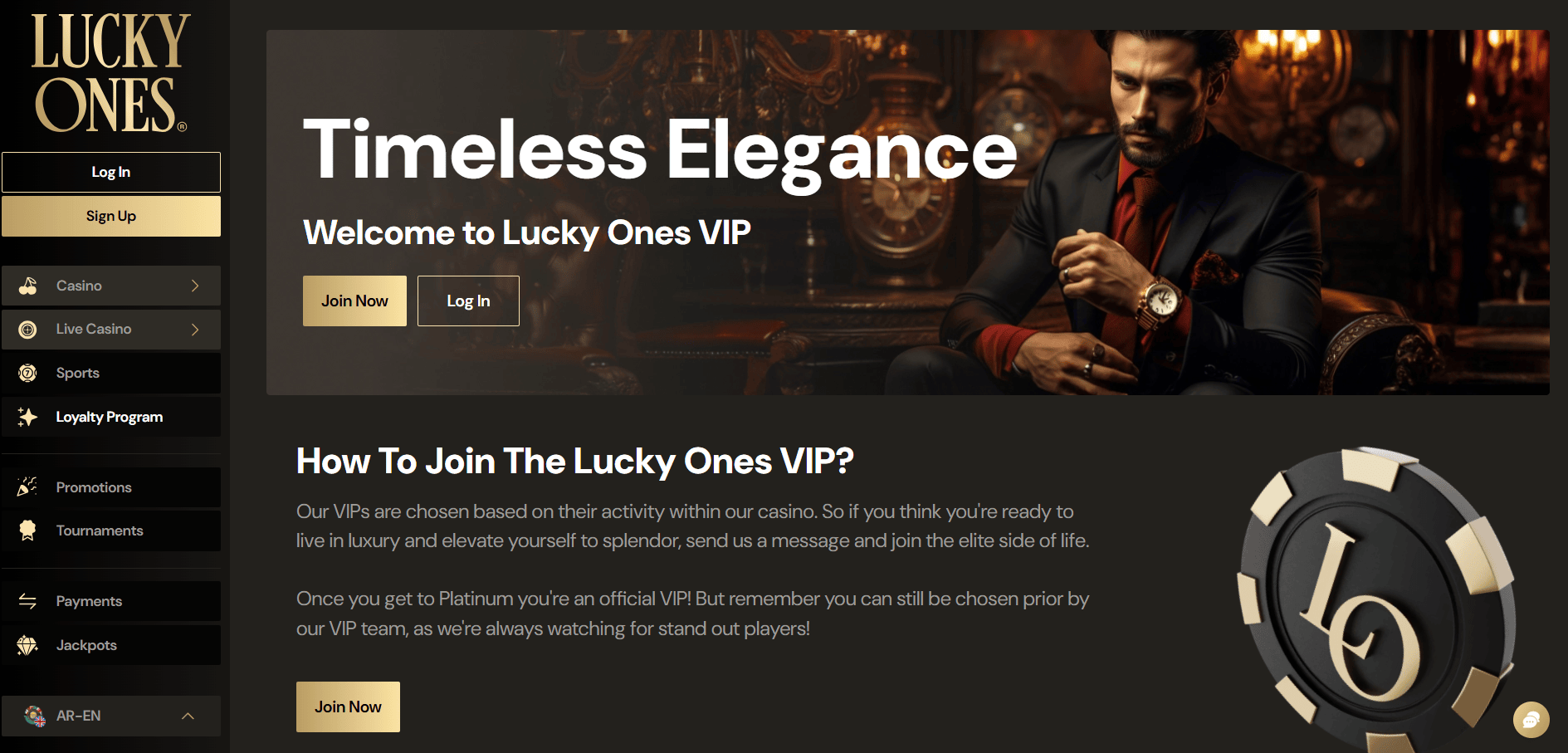 Lucky Ones Casino vip