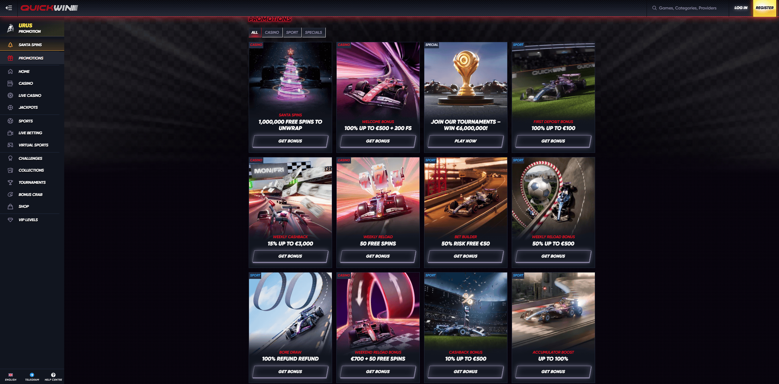 Bonus Offers for New and Regular Players