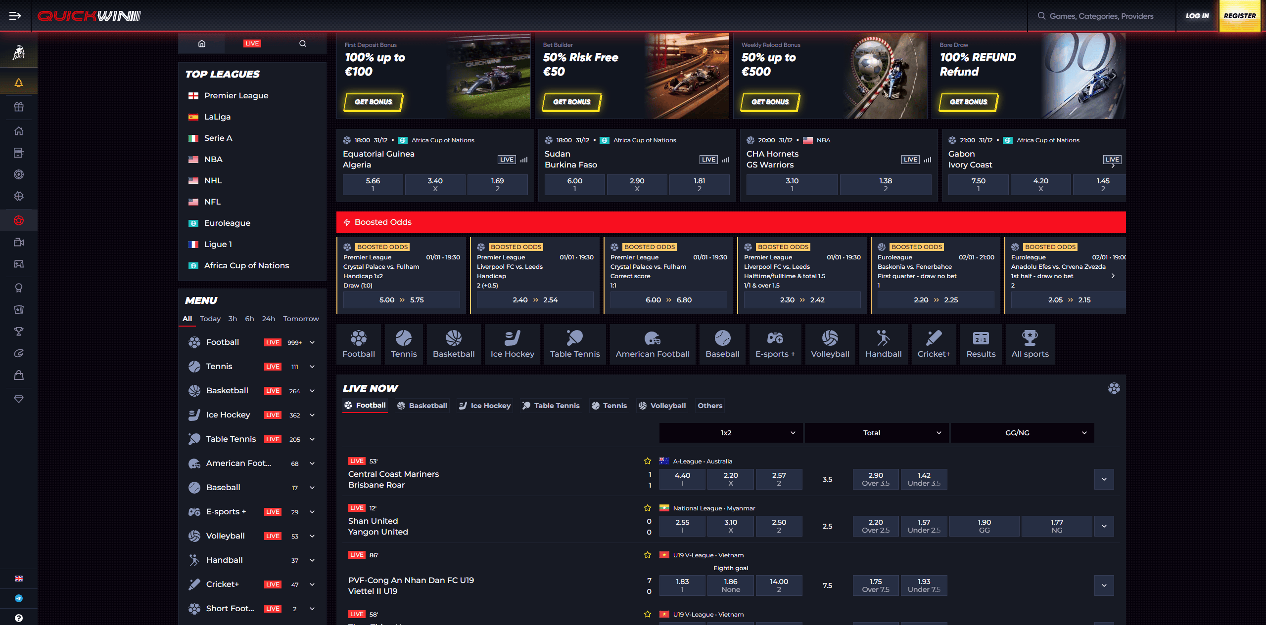 Sports Betting: Markets and Features