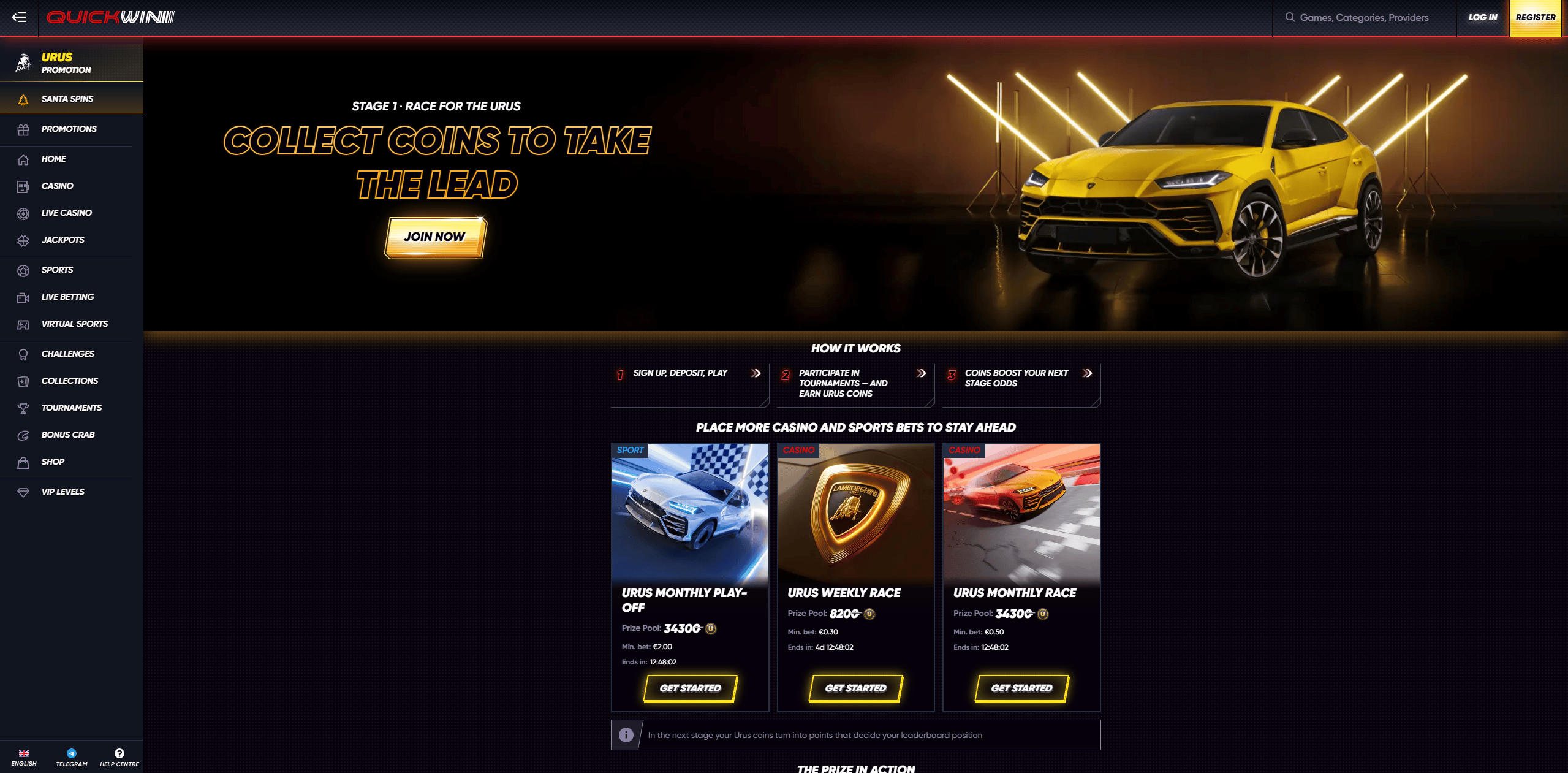 URUS PROMO: The Big Prize