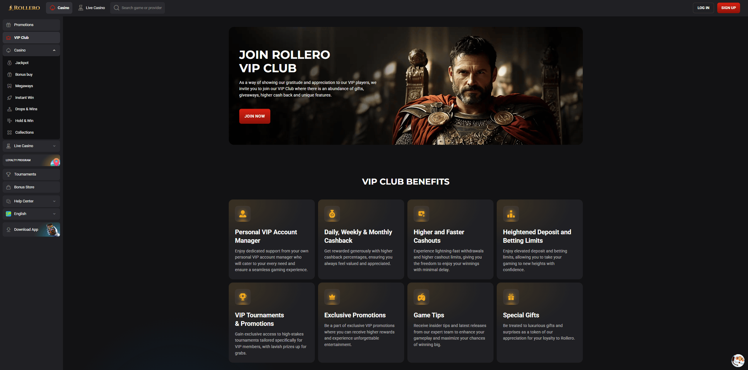 Loyalty Program Levels and Rewards