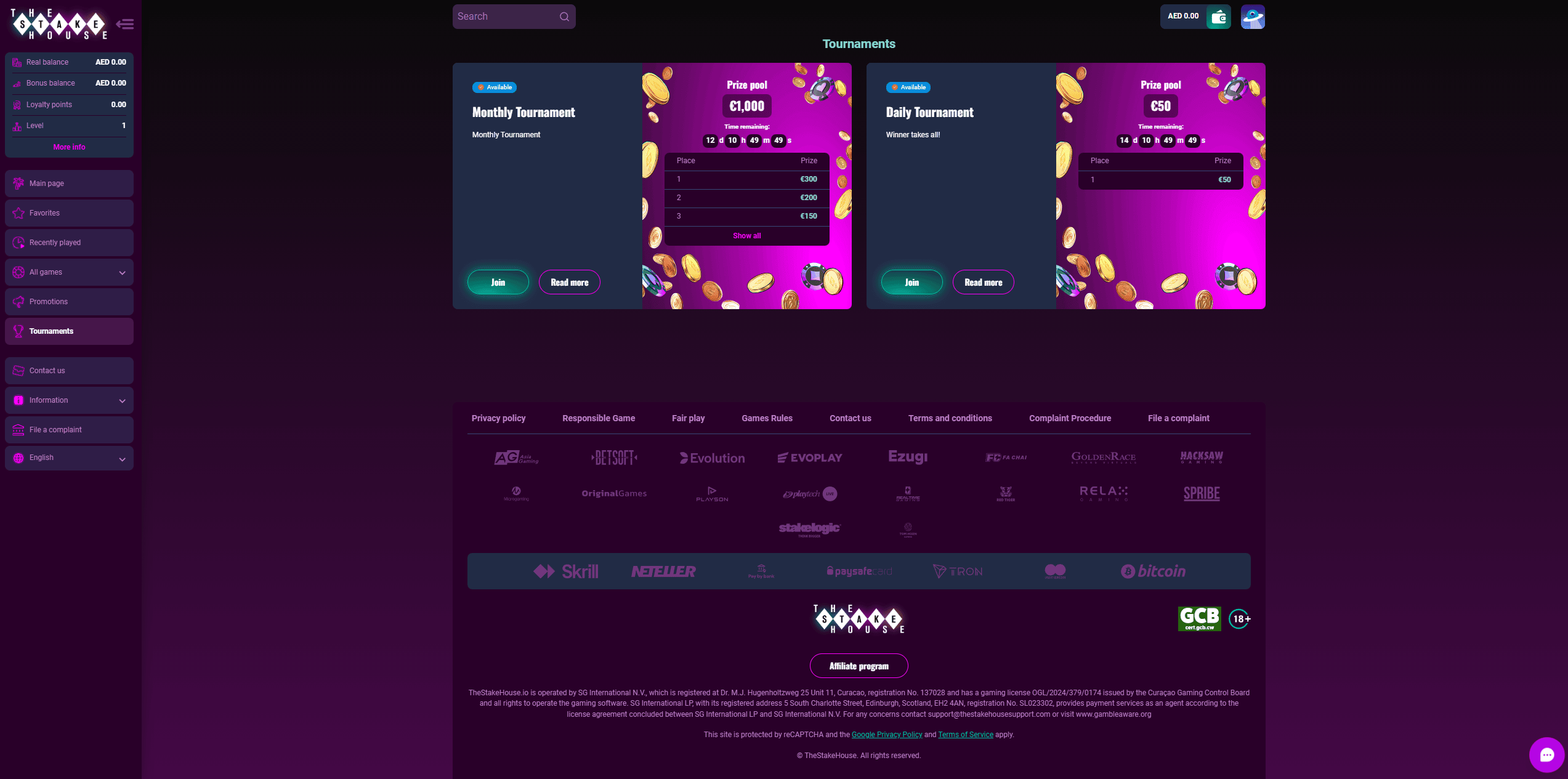 Compete Against Others: Daily and Monthly Tournaments