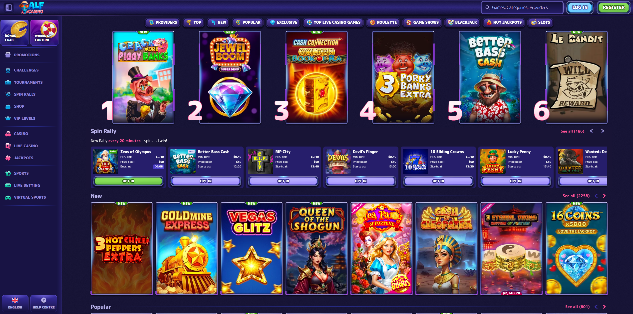 140+ Providers, One Place — Here Is What Is Inside alfcasino