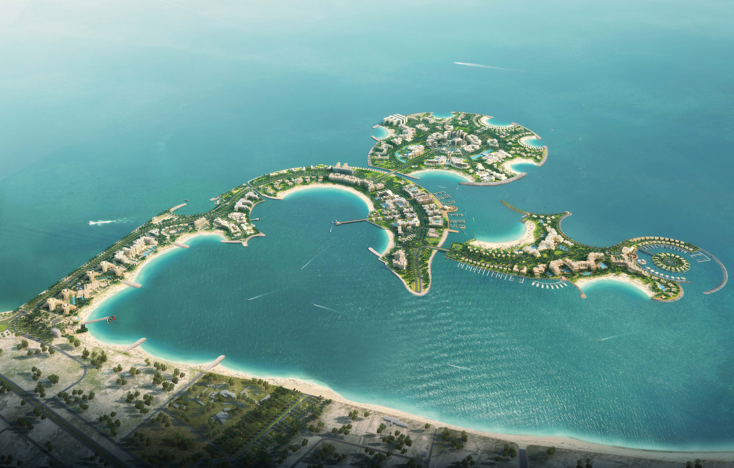 Al Marjan Island Hosts the New Development