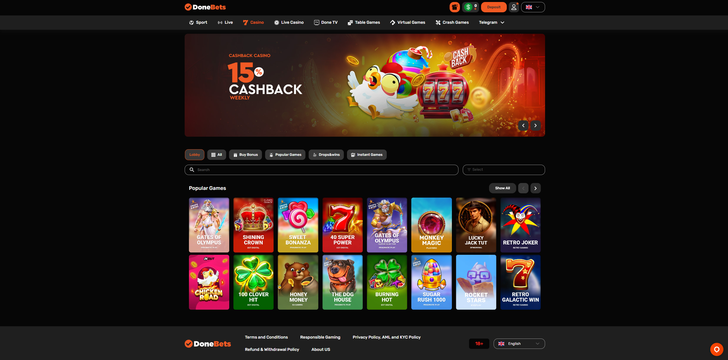 Slots, Live Dealers, and Virtual Sports: What to Play at DoneBets
