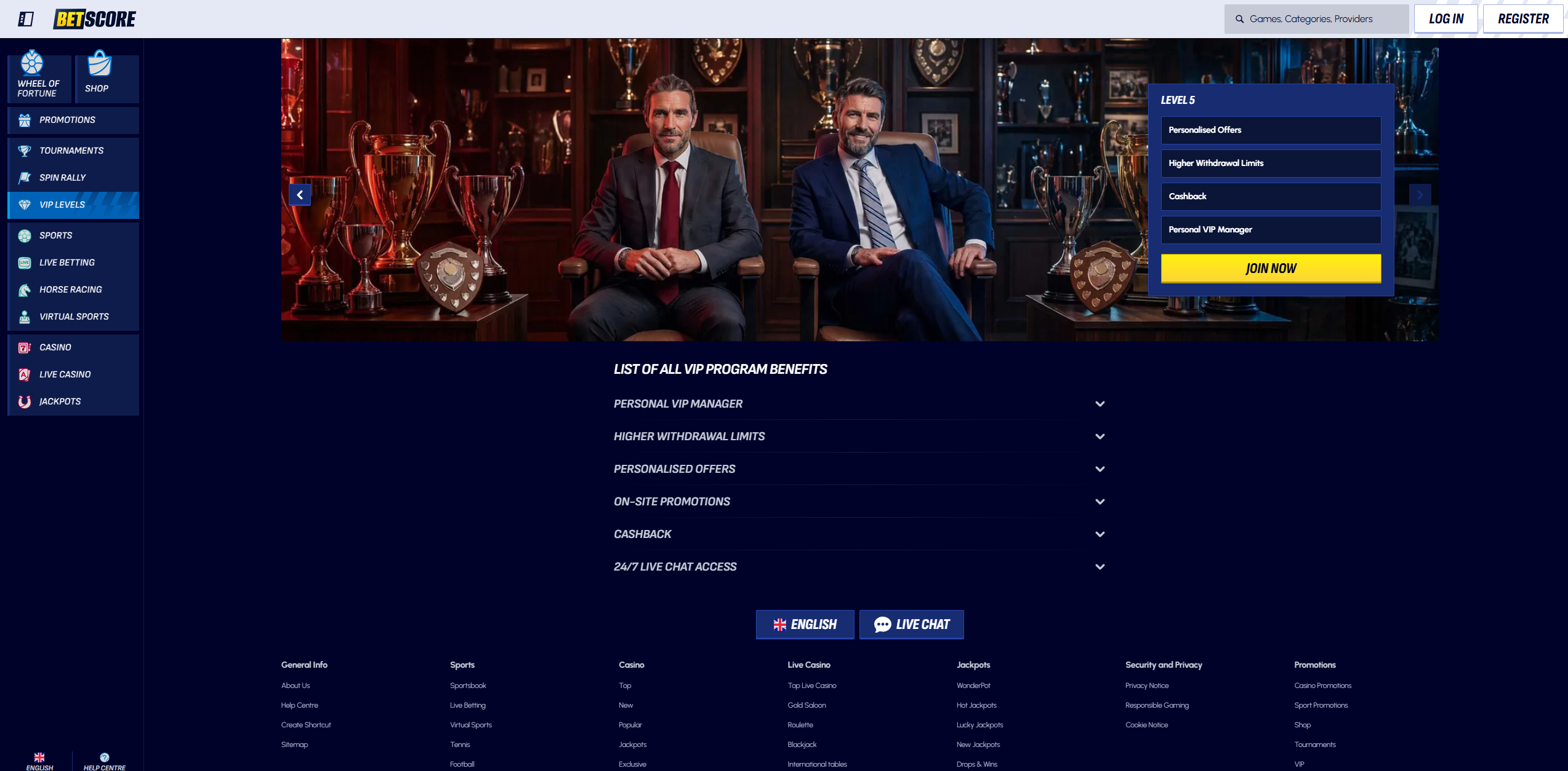 VIP and Loyalty Program